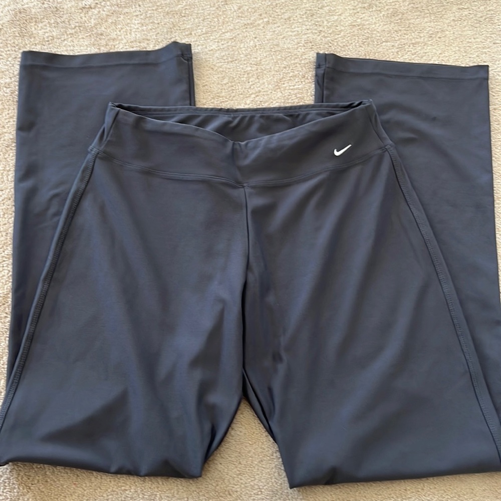 Nike Dark Grey FitDry Yoga Pants